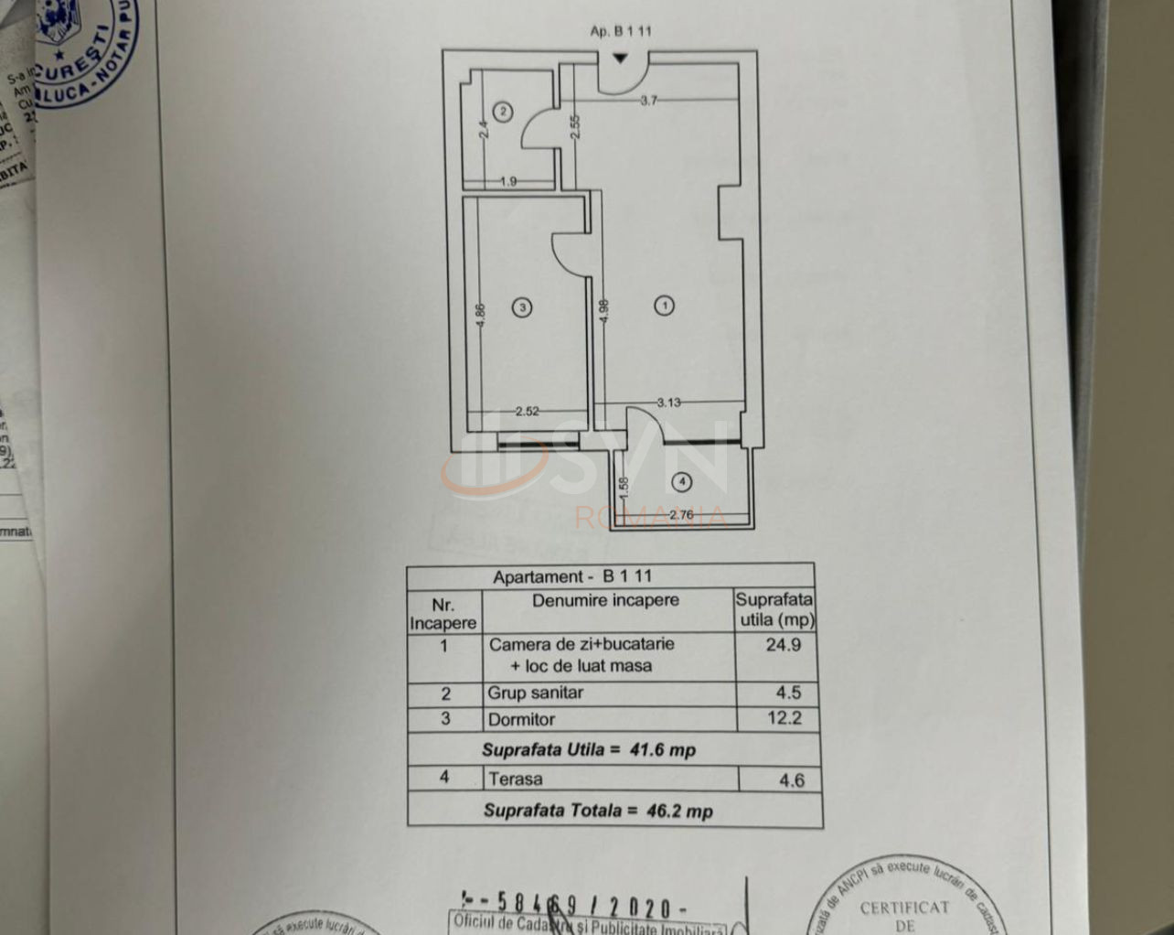 2 camere cu loc parcare subteran inclus Bucuresti/Dacia