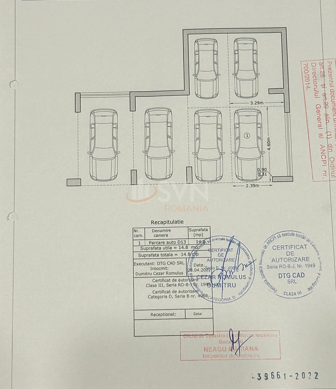 2 camere cu loc parcare subteran inclus Bucuresti/Piata Unirii (s3)