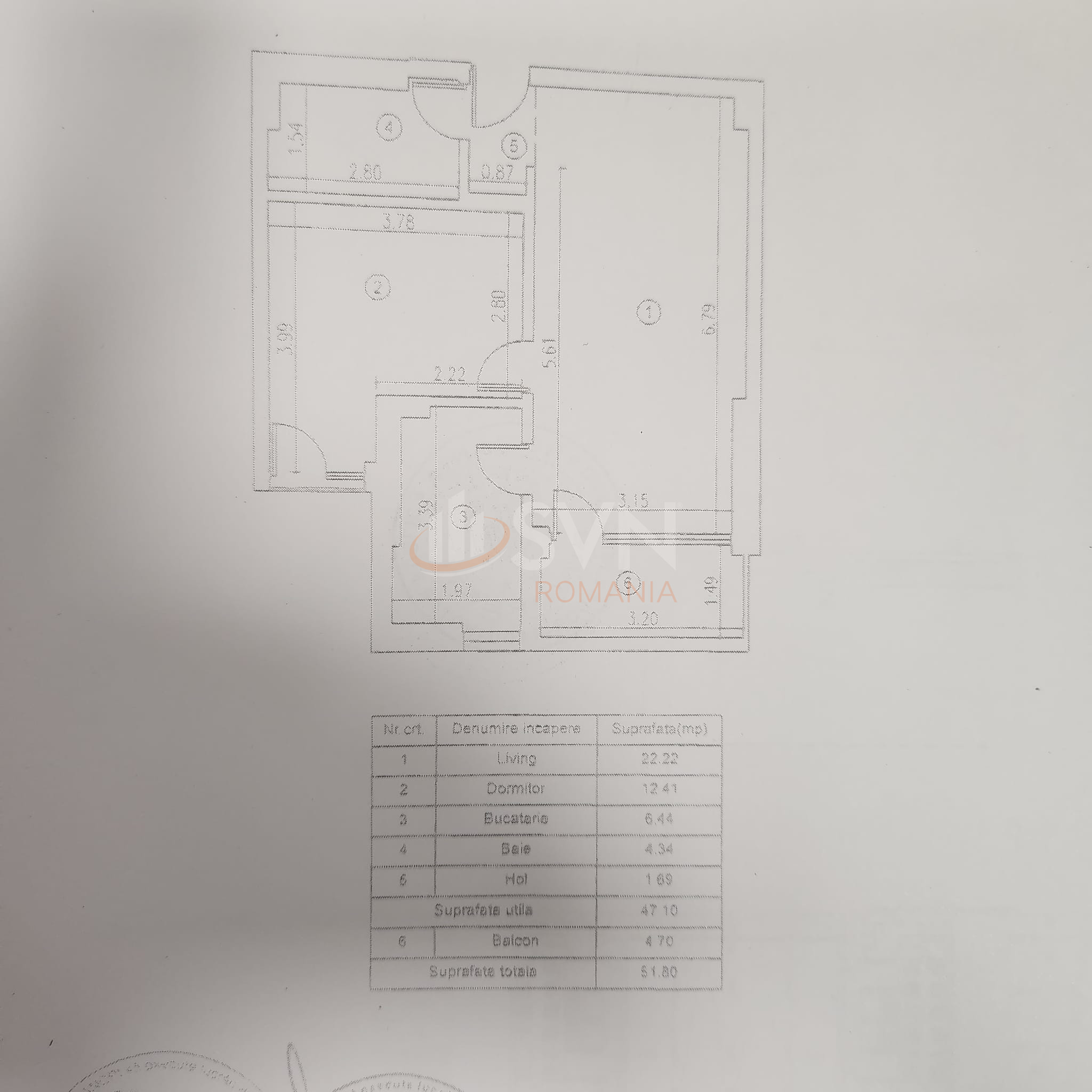 2 camere cu loc parcare subteran inclus Bucuresti/Floreasca