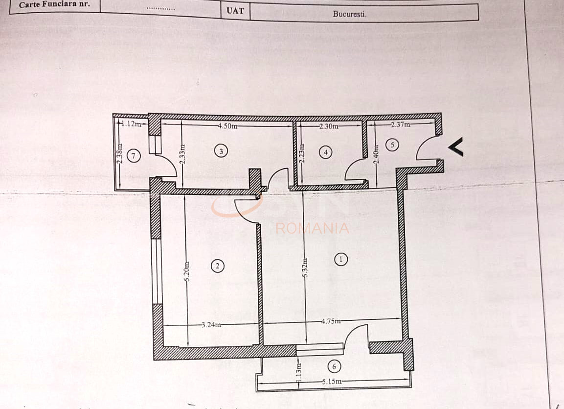 2 camere cu loc parcare subteran inclus Bucuresti/Dristor