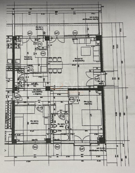 3 camere cu loc parcare exterior inclus Bucuresti/Baneasa