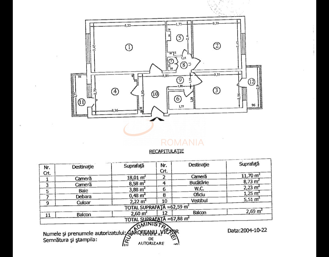 3 camere cu loc parcare exterior inclus Bucuresti/Crangasi