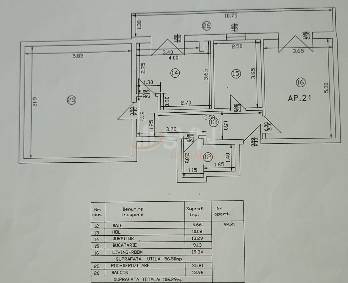 3 camere cu loc parcare exterior inclus Ilfov/Dobroesti