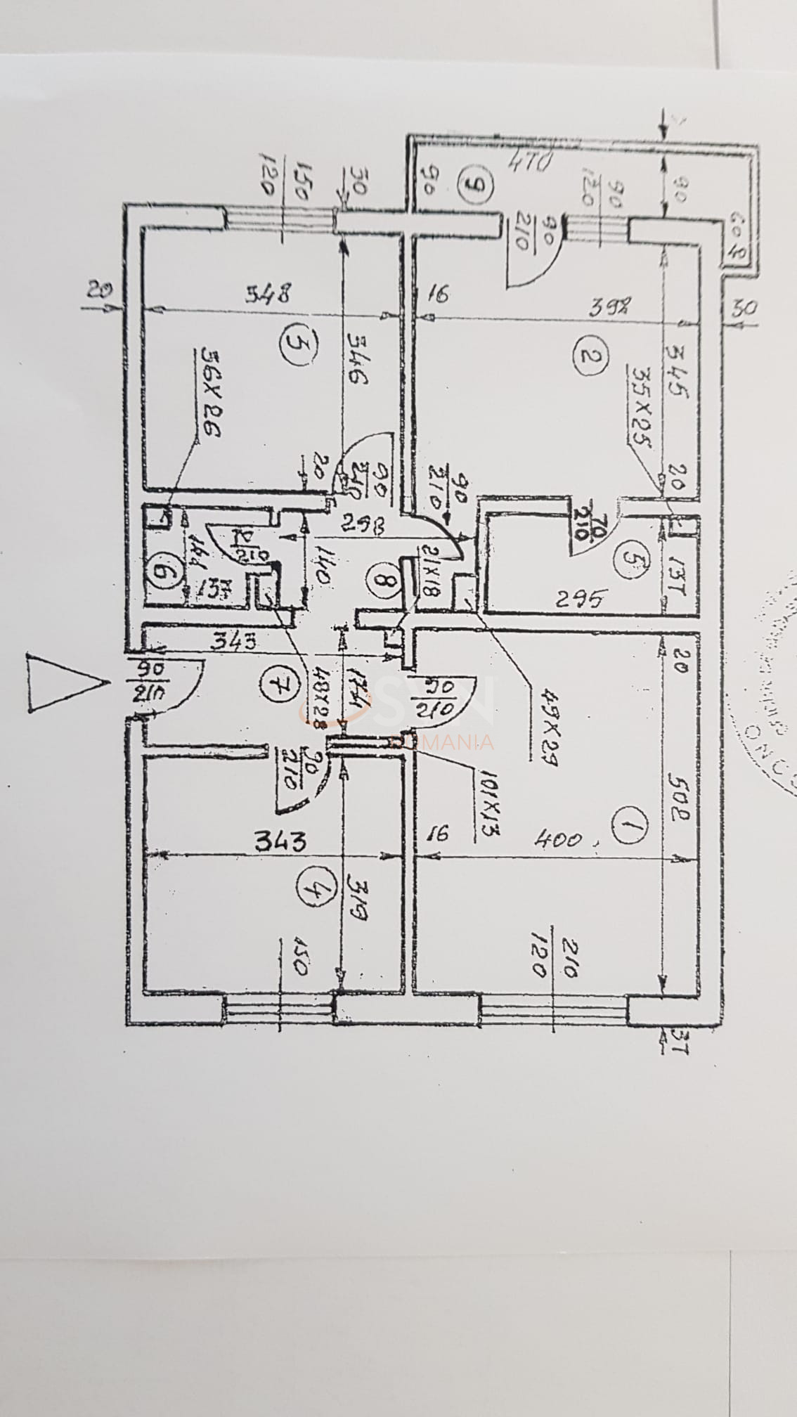 3 camere cu loc parcare exterior inclus Bucuresti/Vitan Mall