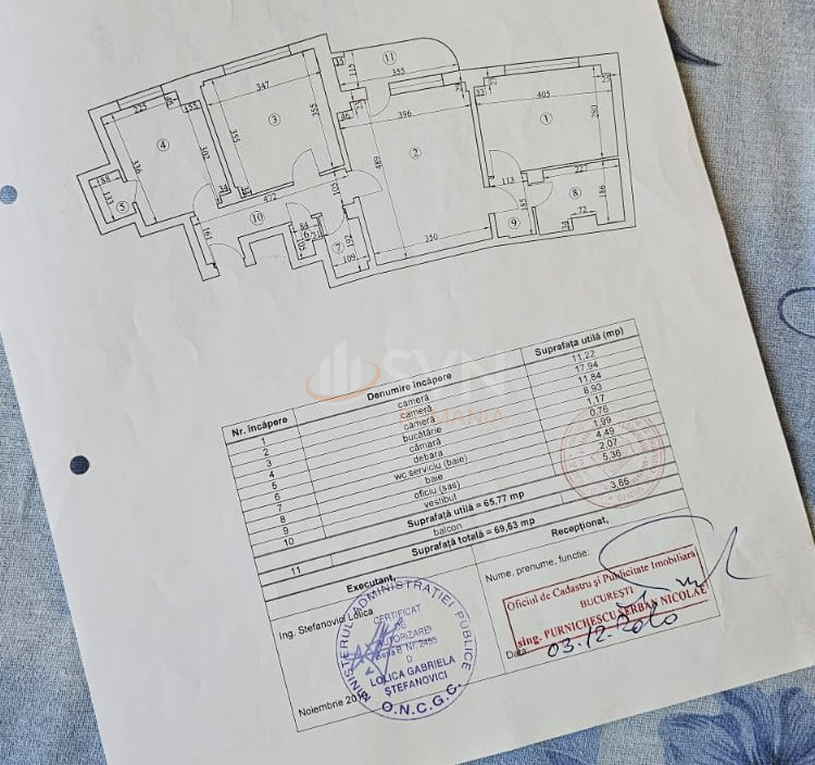 3 camere cu loc parcare exterior inclus Bucuresti/Aparatorii Patriei