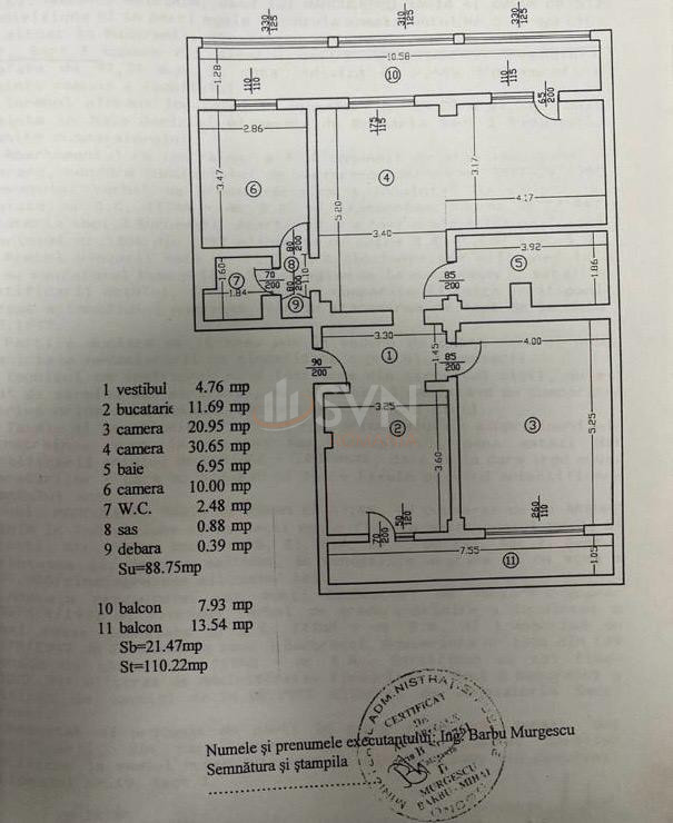 3 camere cu loc parcare exterior inclus Bucuresti/Vitan