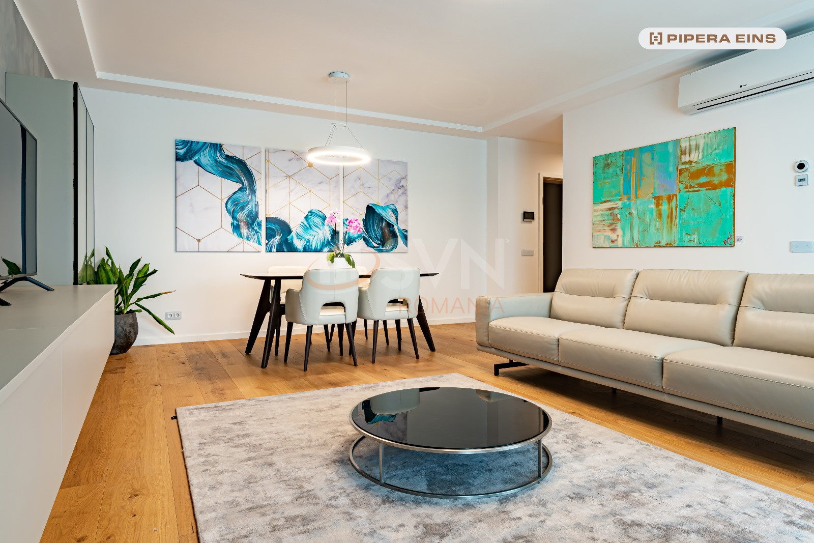 3 camere cu loc parcare exterior inclus Bucuresti/Pipera