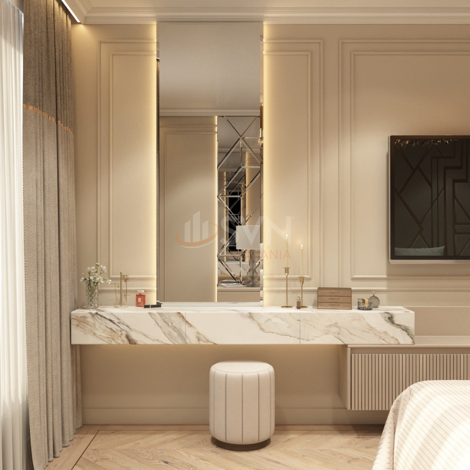 3 camere cu loc parcare exterior inclus Bucuresti/Pipera