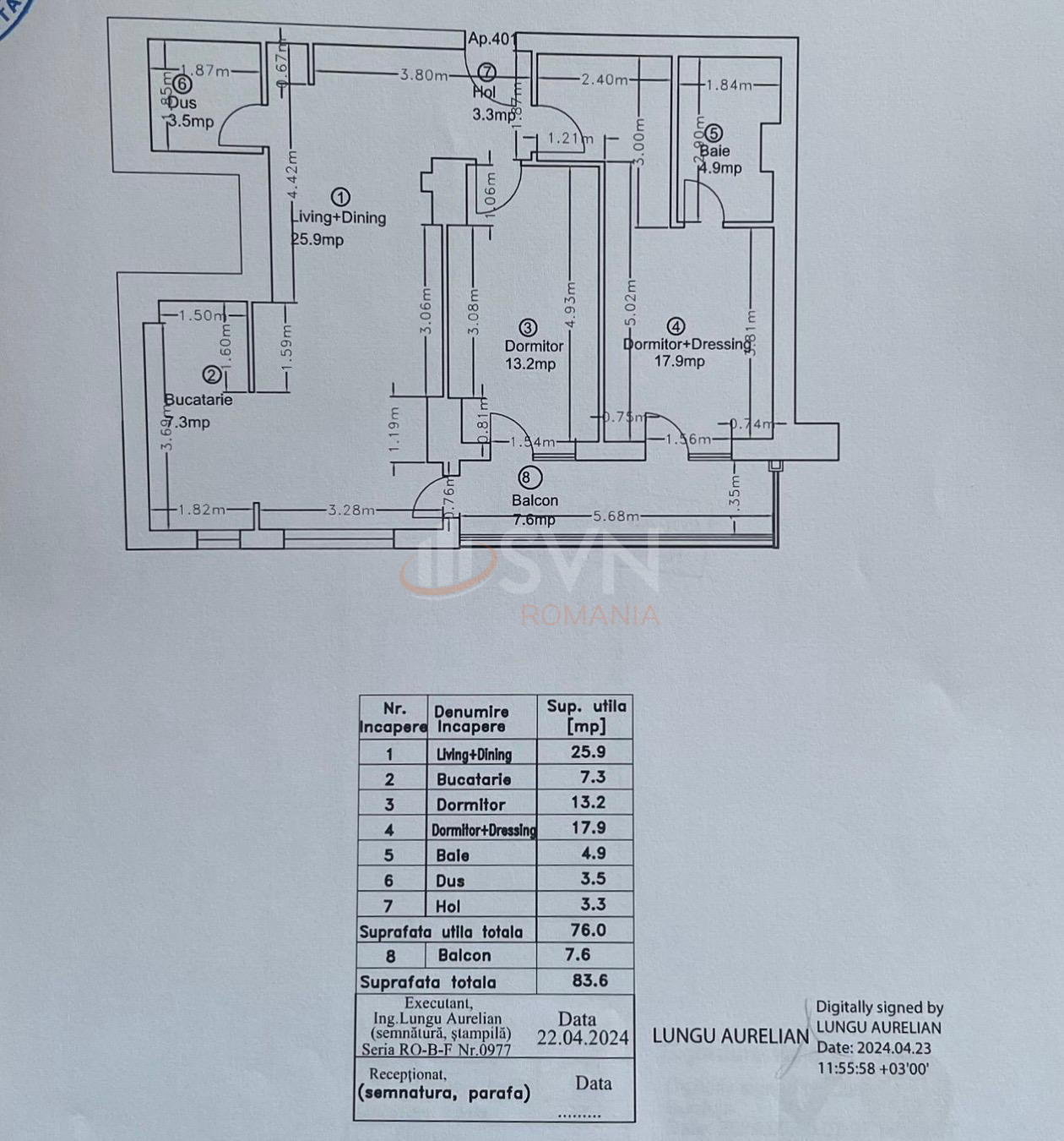 3 camere cu loc parcare exterior inclus Bucuresti/Pipera