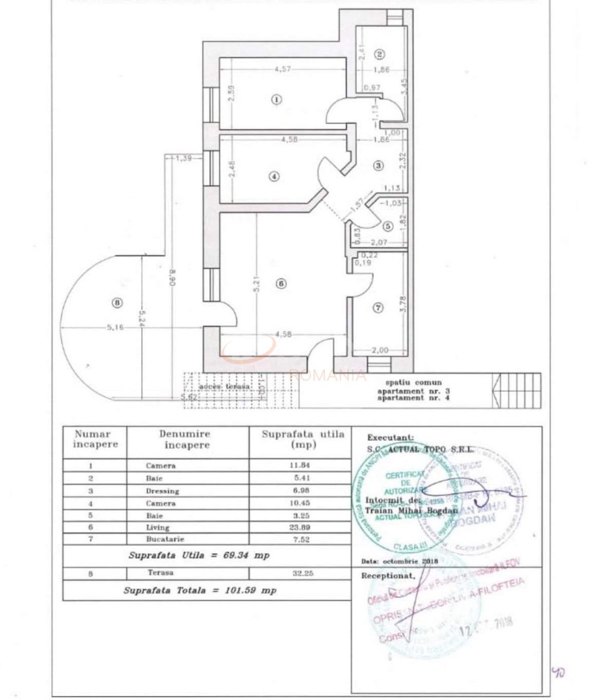 3 camere cu loc parcare exterior inclus Ilfov/Bragadiru