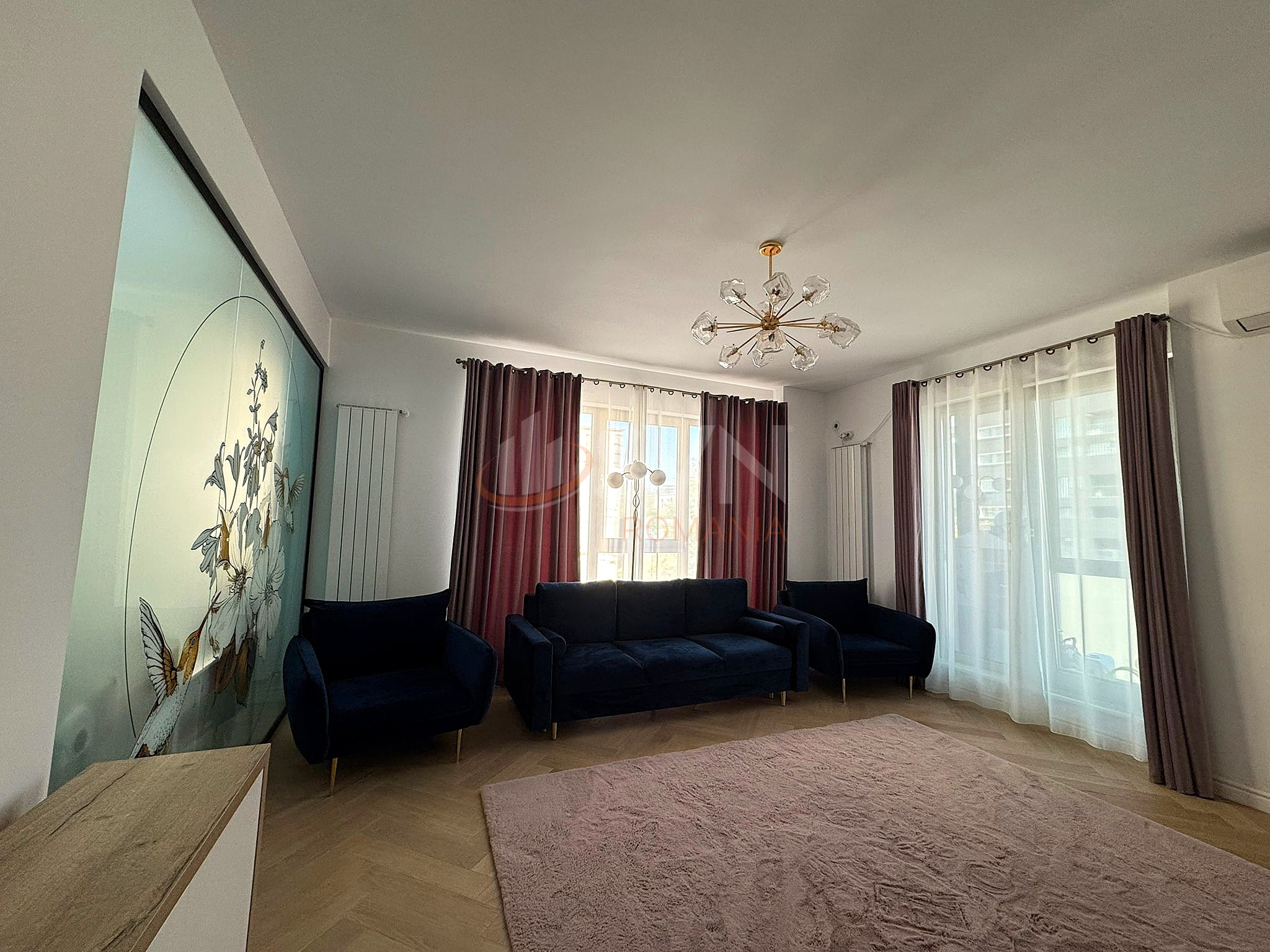 3 camere cu loc parcare subteran inclus Bucuresti/Barbu Vacarescu