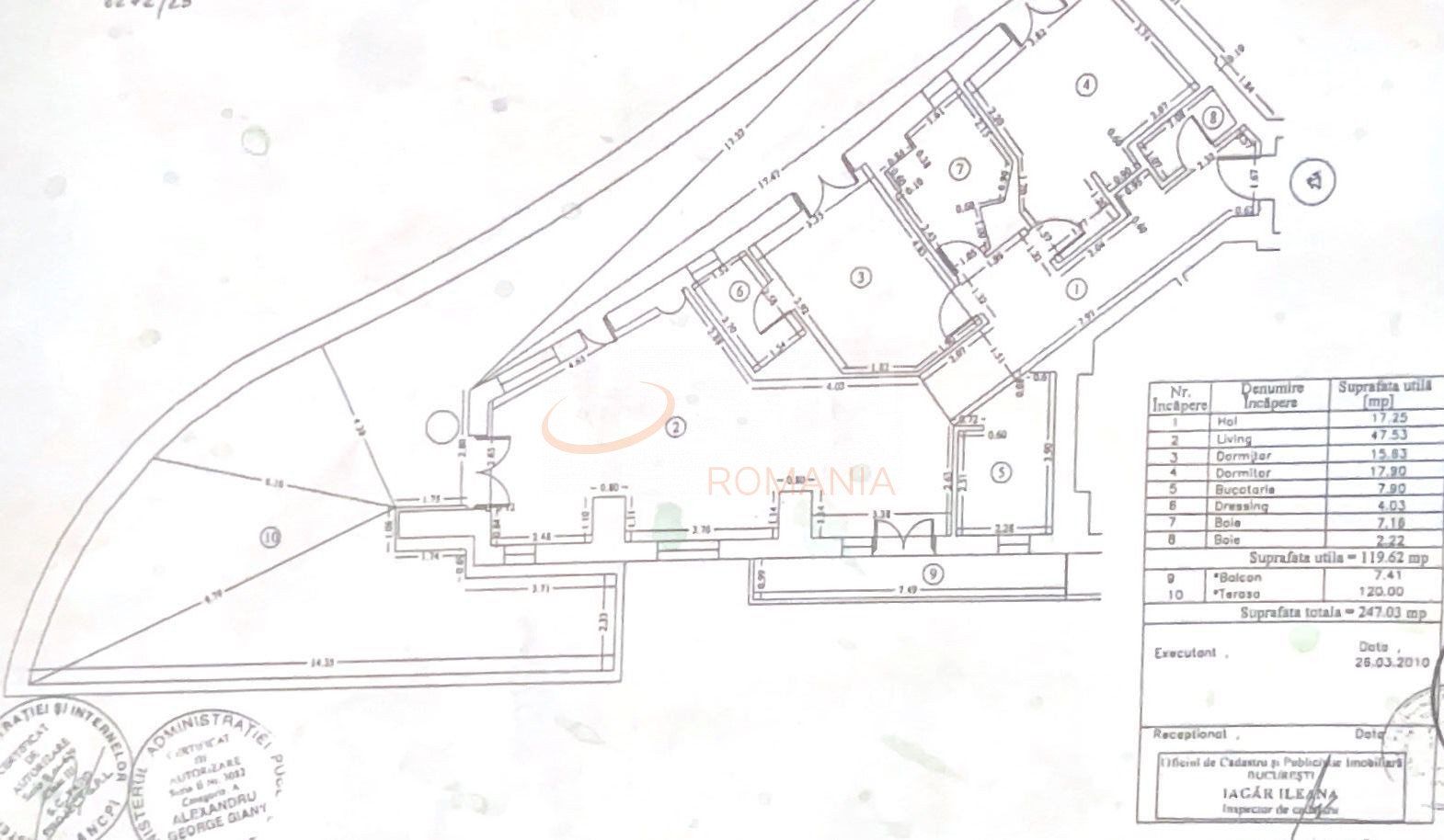 3 camere cu loc parcare subteran inclus Bucuresti/Ferdinand