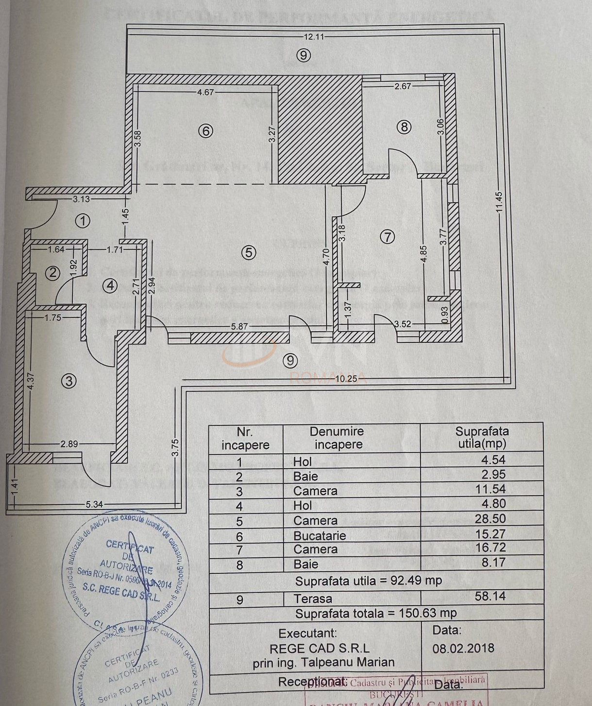 3 camere cu loc parcare subteran inclus Bucuresti/Vitan