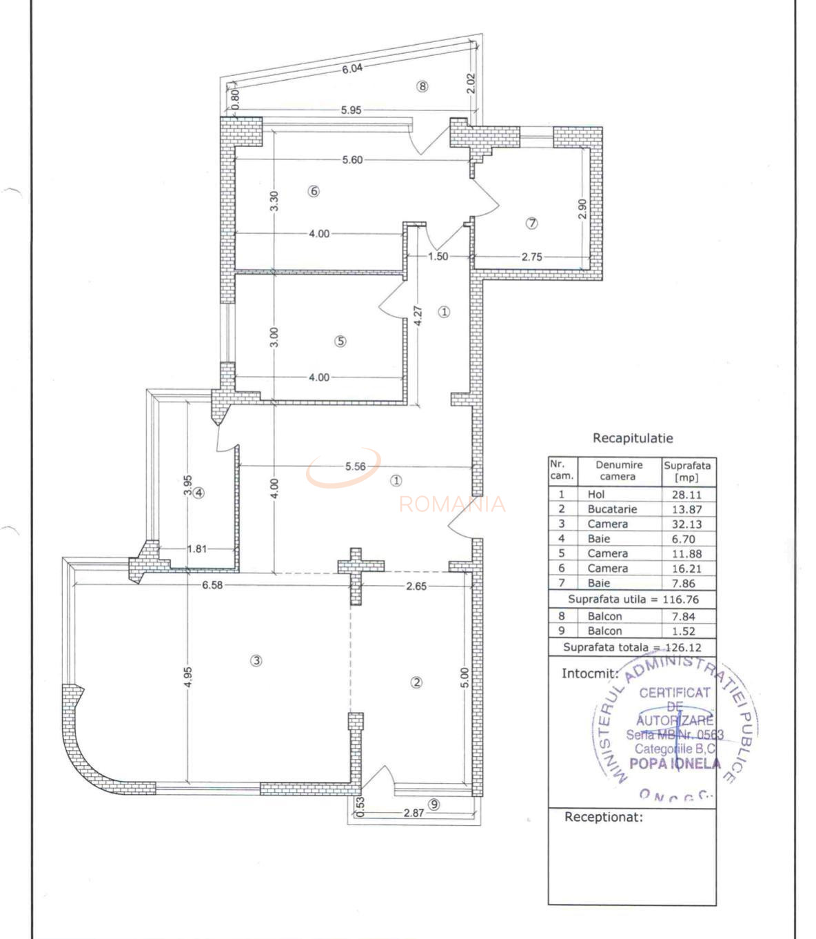 3 camere cu loc parcare subteran inclus Bucuresti/Herastrau