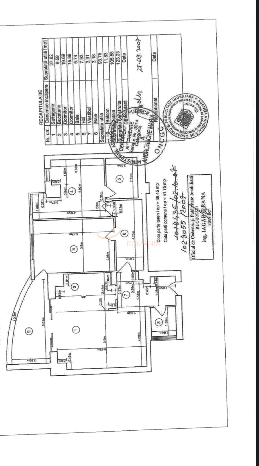 3 camere cu loc parcare subteran inclus Bucuresti/Stefan Cel Mare