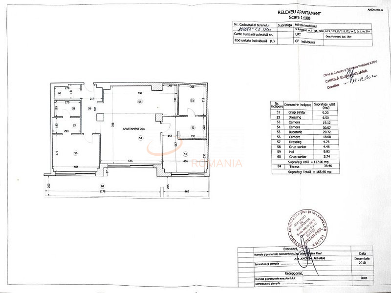 3 camere cu loc parcare subteran inclus Bucuresti/Pipera