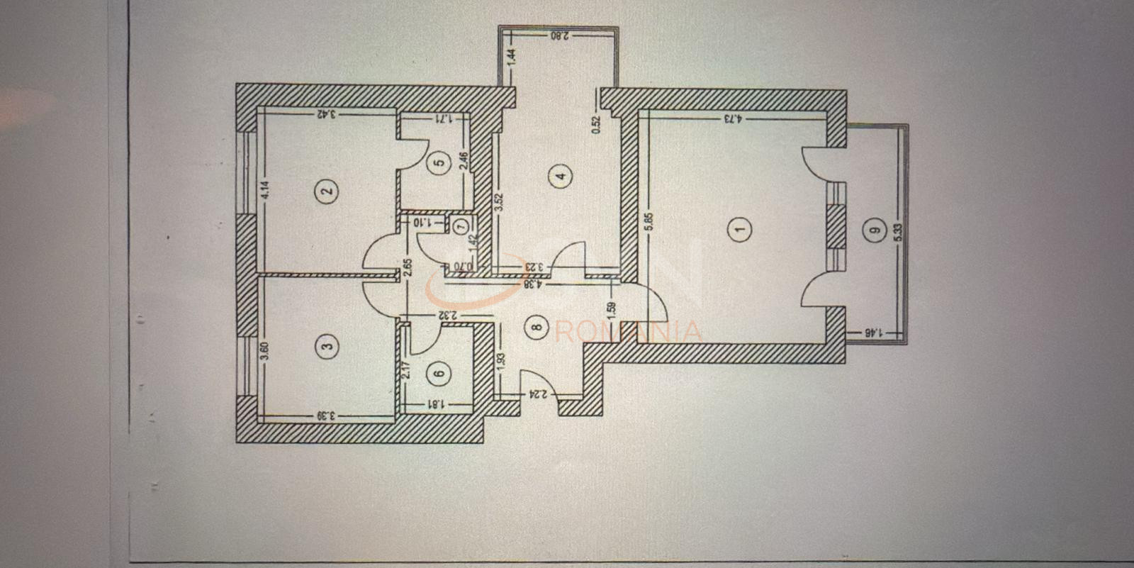 3 camere cu loc parcare subteran inclus Bucuresti/Barbu Vacarescu