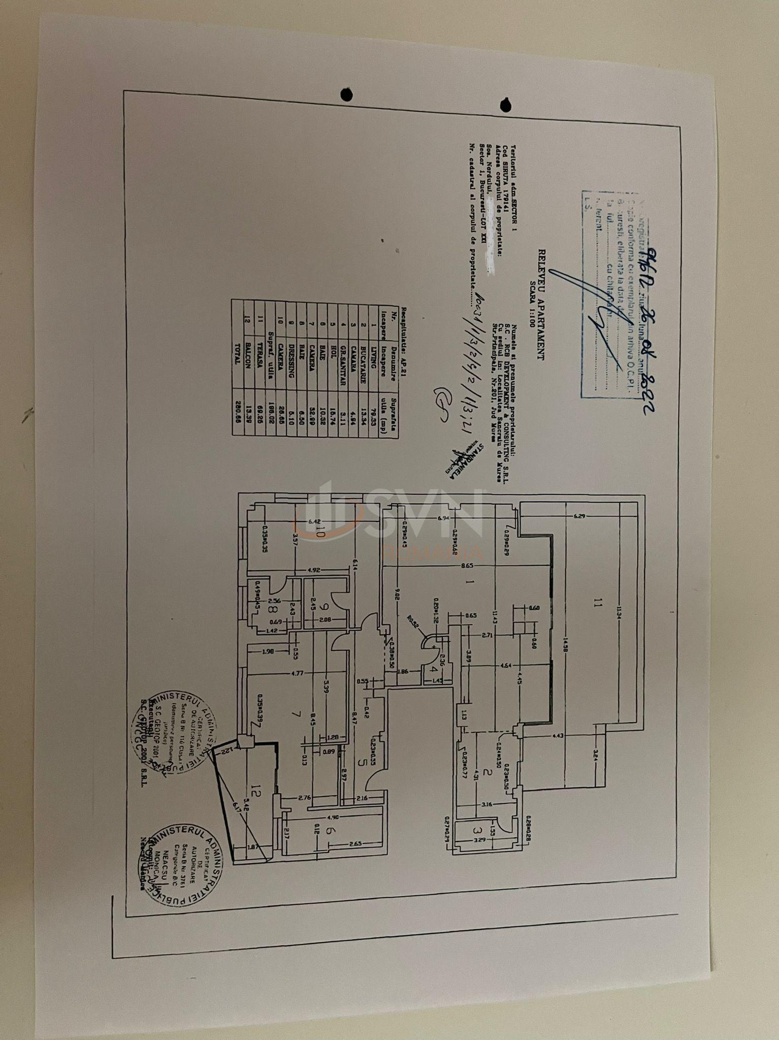3 camere cu loc parcare subteran inclus Bucuresti/Herastrau