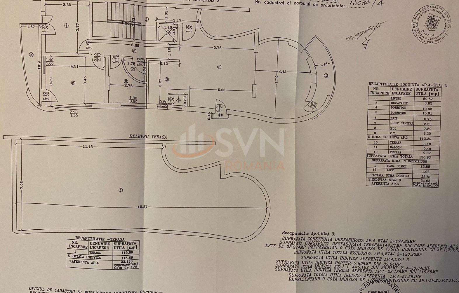 3 camere cu loc parcare subteran inclus Bucuresti/Aviatorilor