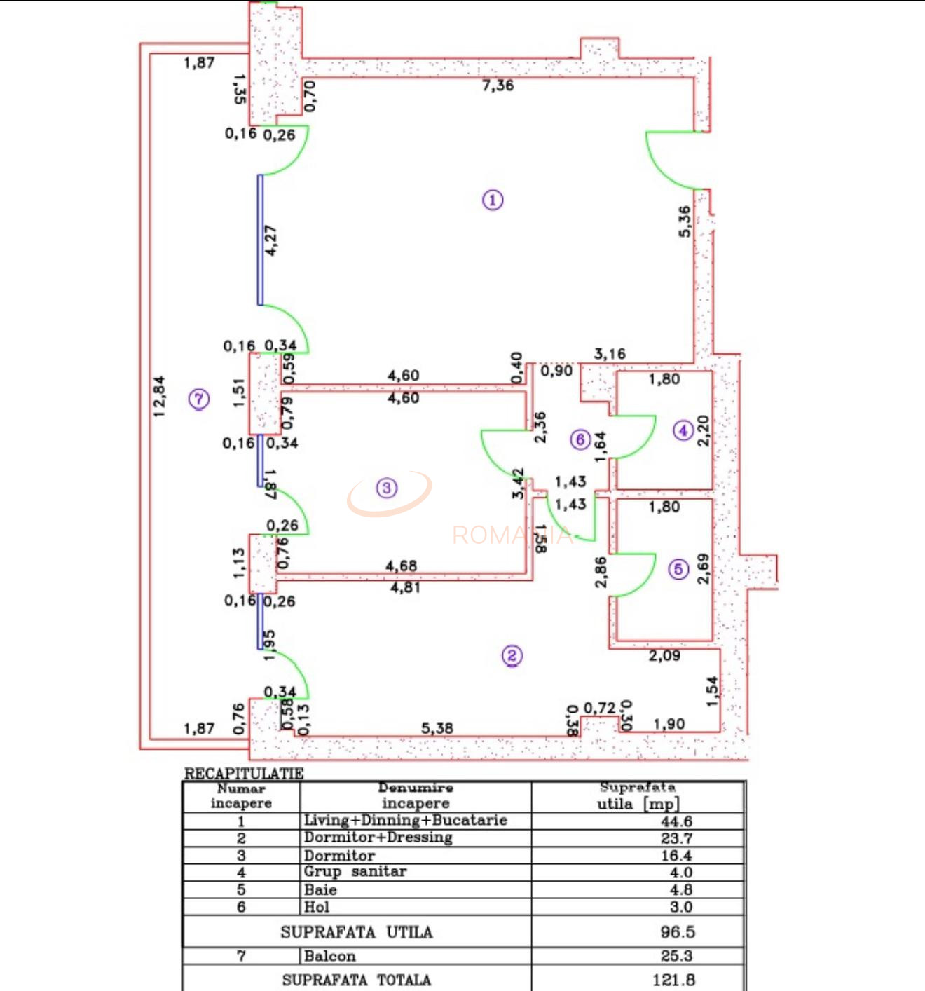 3 camere cu loc parcare subteran inclus Bucuresti/Pipera