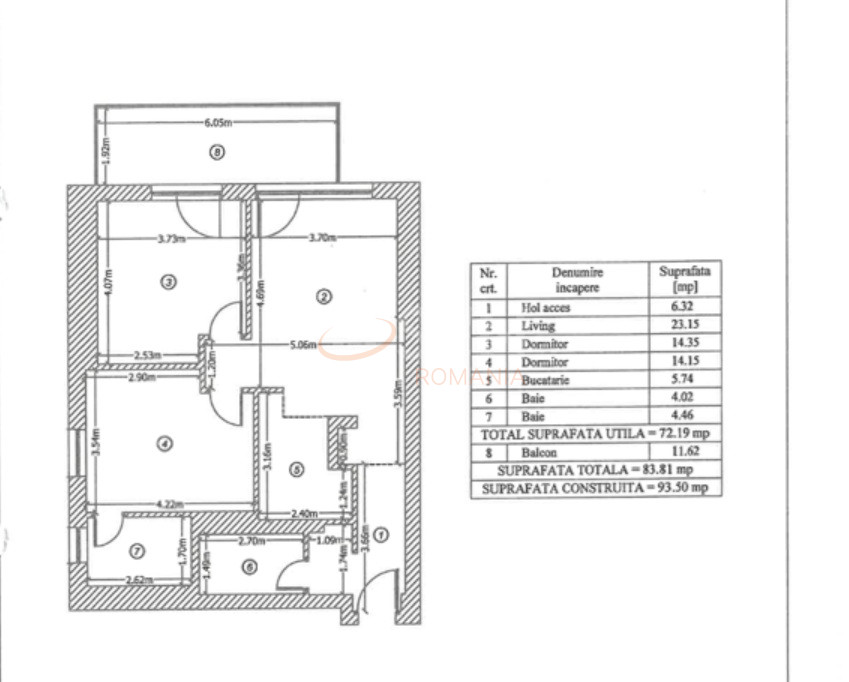 3 camere cu loc parcare subteran inclus Bucuresti/Herastrau