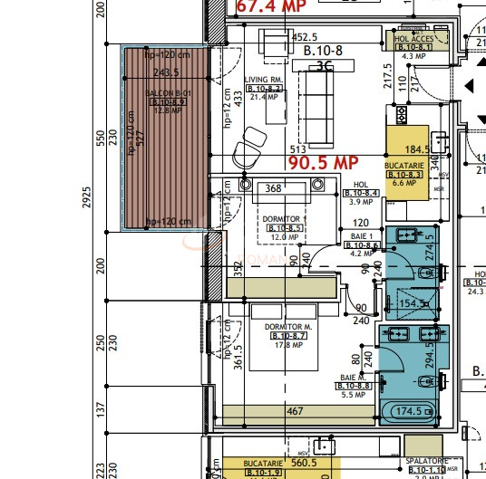 3 camere cu loc parcare subteran inclus Bucuresti/Floreasca