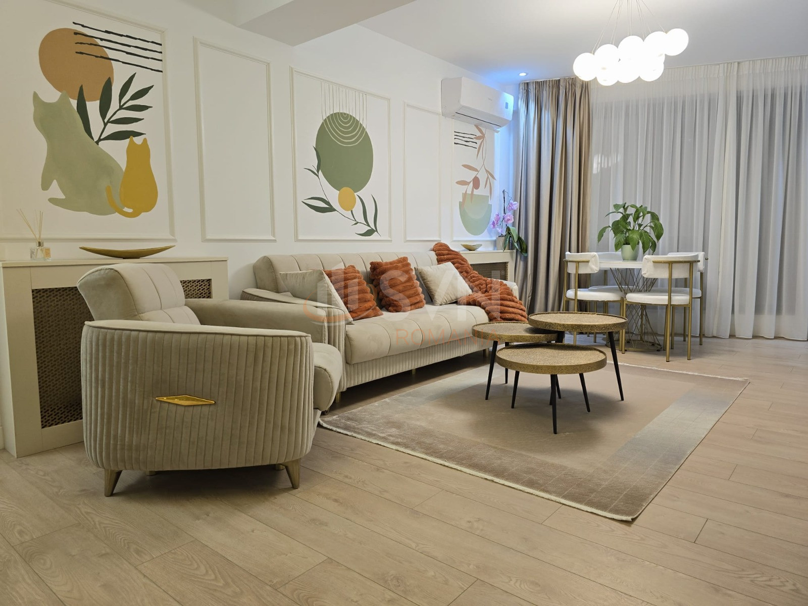 3 camere cu loc parcare subteran inclus Bucuresti/Aviatiei