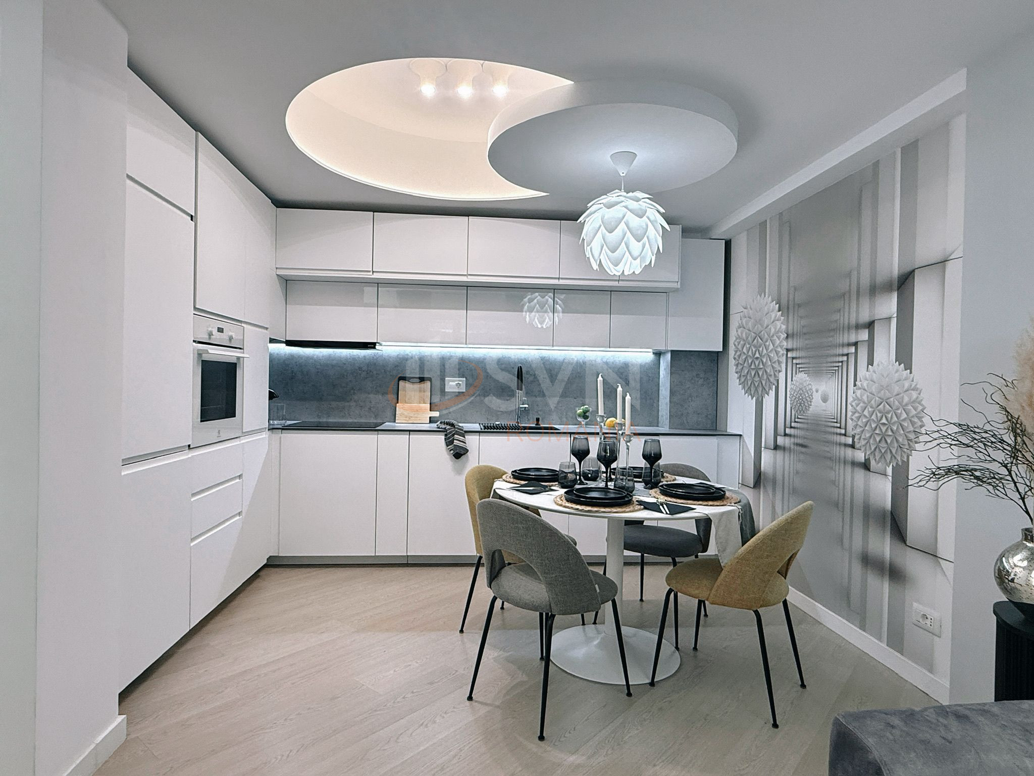 3 camere cu loc parcare subteran inclus Bucuresti/Pipera