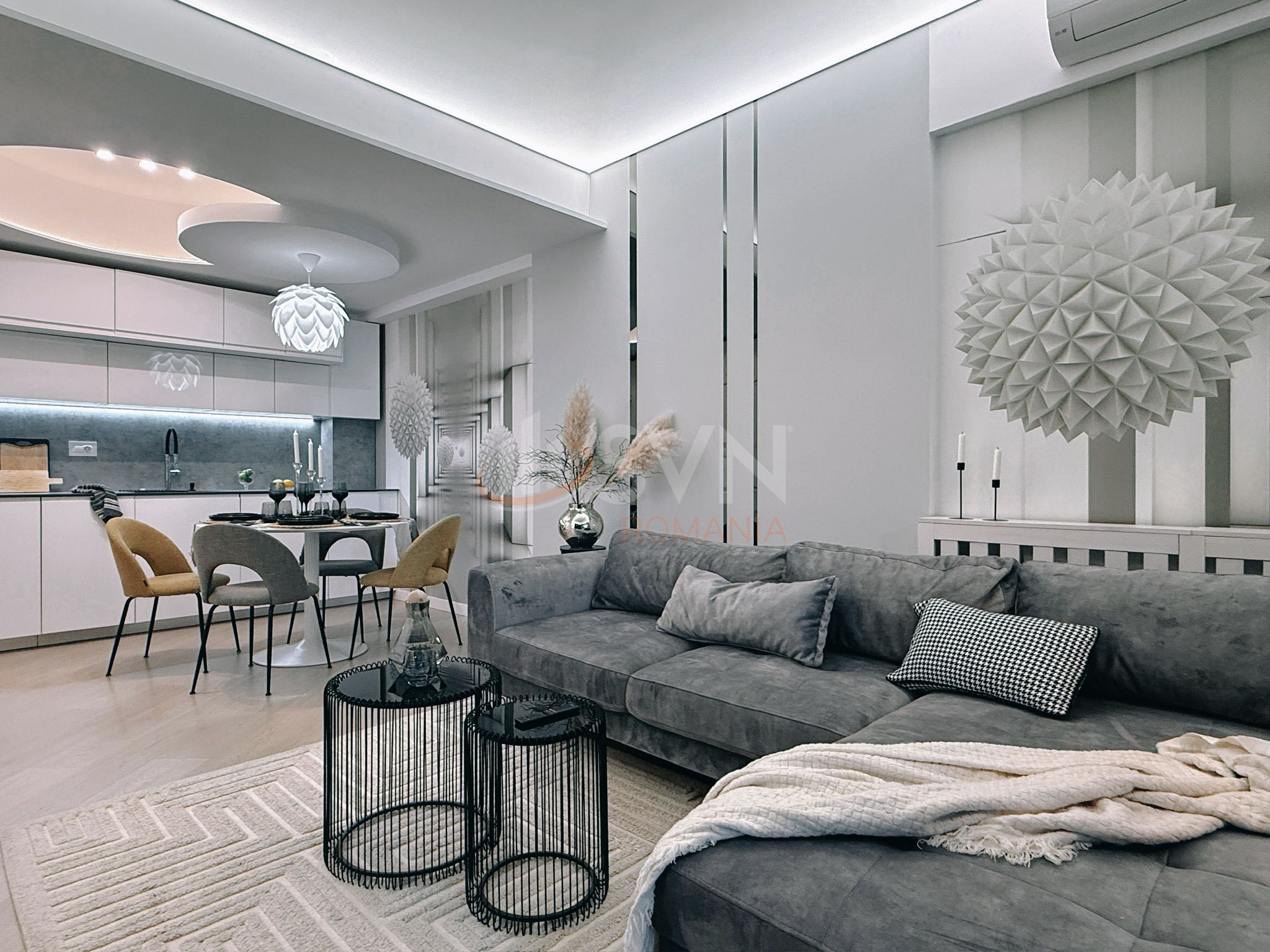 3 camere cu loc parcare subteran inclus Bucuresti/Pipera