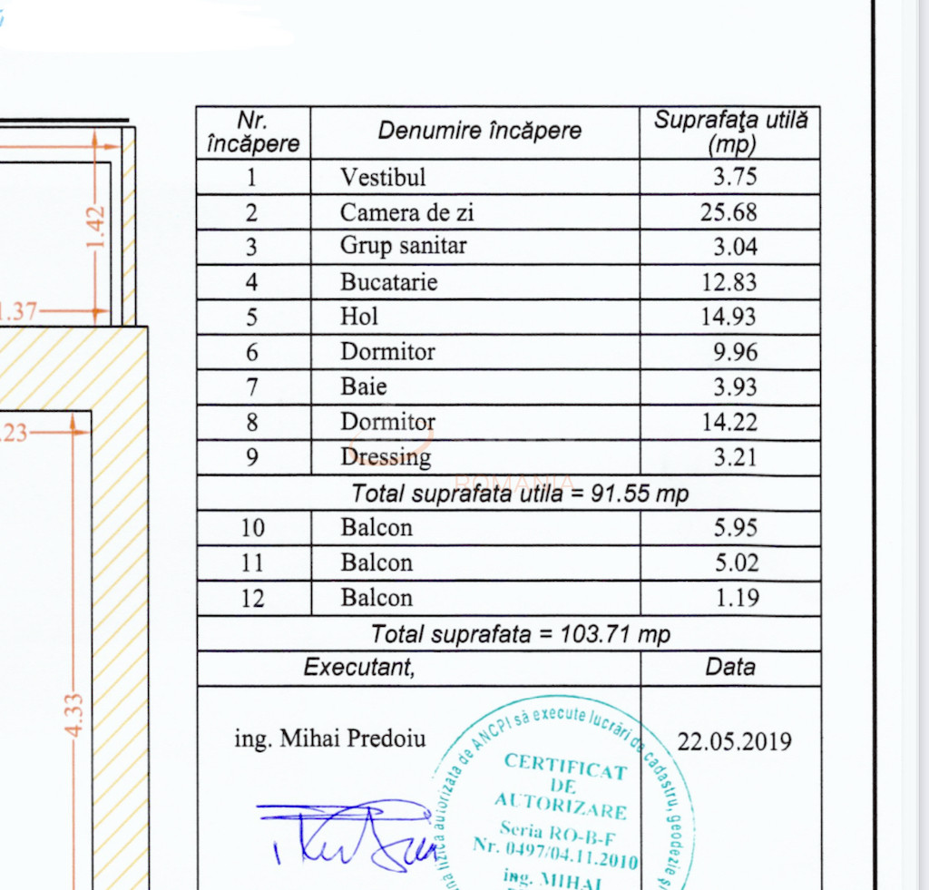 3 camere cu loc parcare subteran inclus Bucuresti/Floreasca