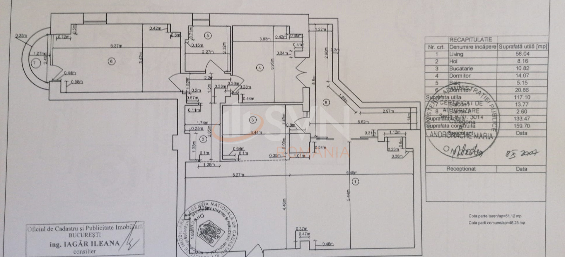 3 camere cu loc parcare subteran inclus Bucuresti/Stefan Cel Mare
