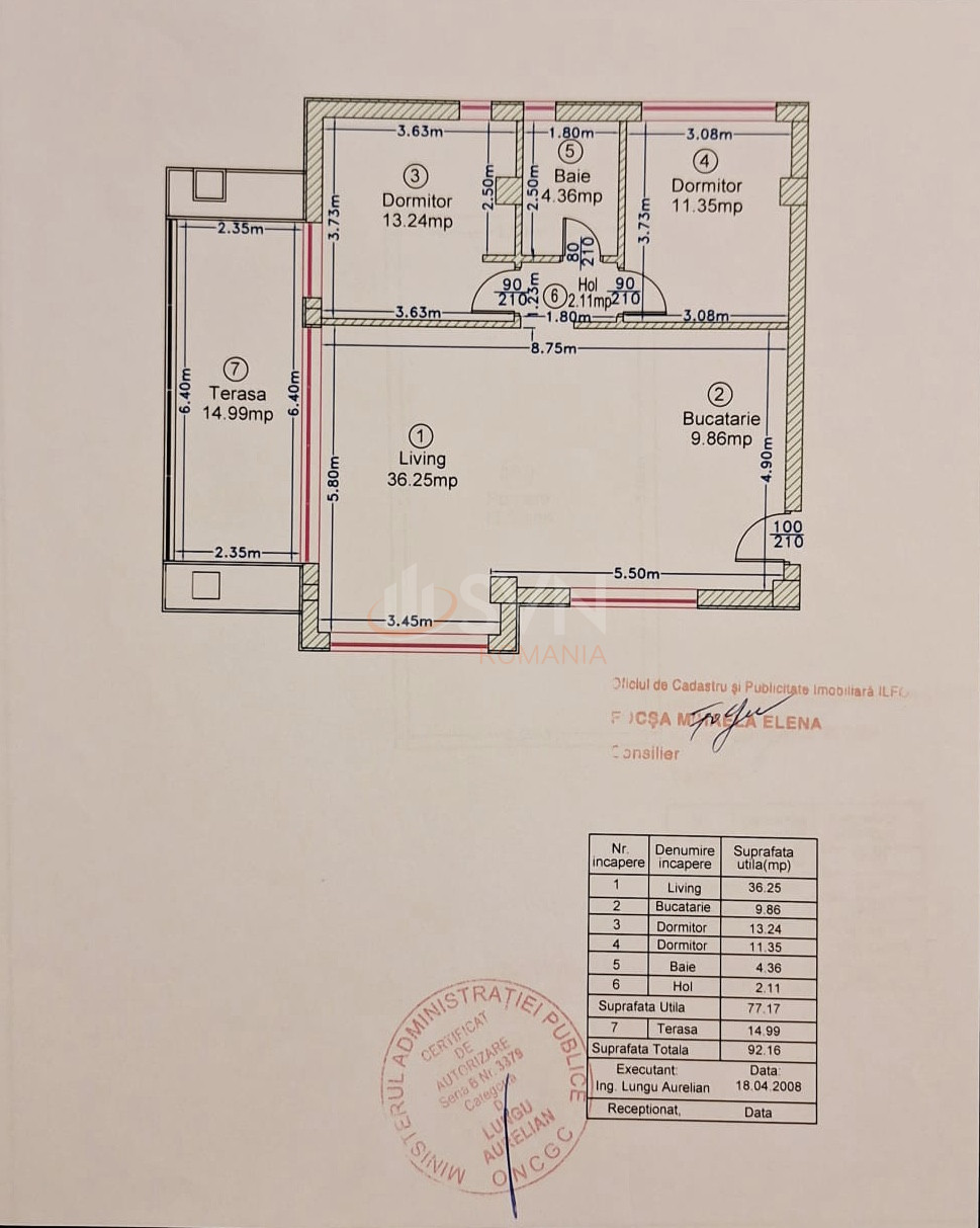 3 camere cu loc parcare subteran inclus Bucuresti/Pipera
