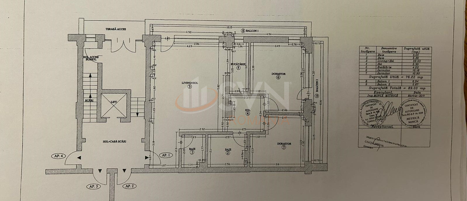 3 camere cu loc parcare subteran inclus Bucuresti/Iancu Nicolae