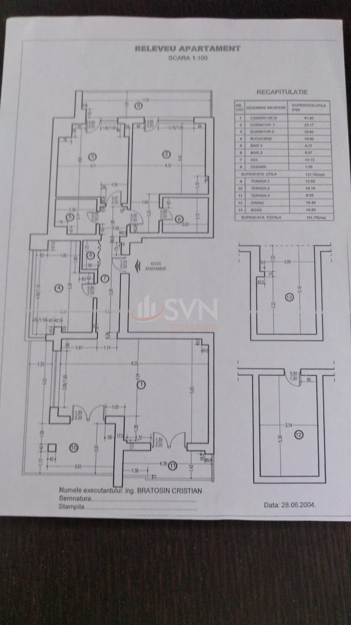 3 camere cu loc parcare subteran inclus Bucuresti/Dorobanti