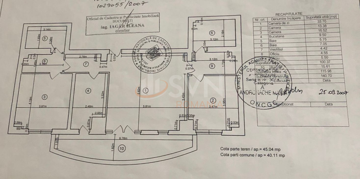 3 camere cu loc parcare subteran inclus Bucuresti/Stefan Cel Mare