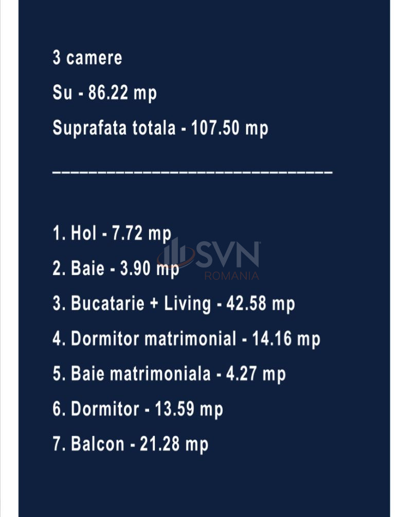 3 camere cu loc parcare subteran inclus Bucuresti/Iancu Nicolae