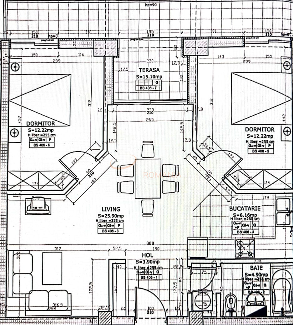 3 camere cu loc parcare subteran inclus Bucuresti/Baneasa