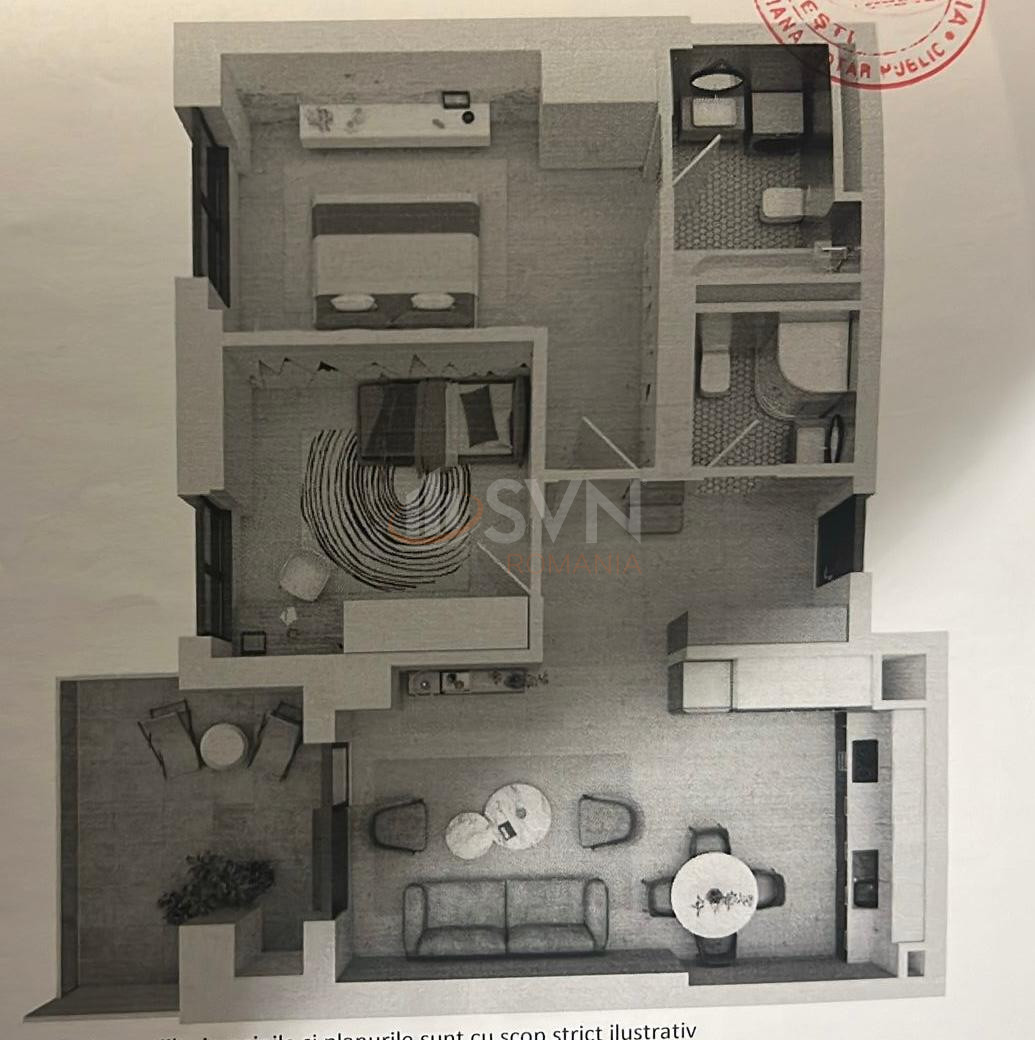 3 camere cu loc parcare subteran inclus Bucuresti/Pipera