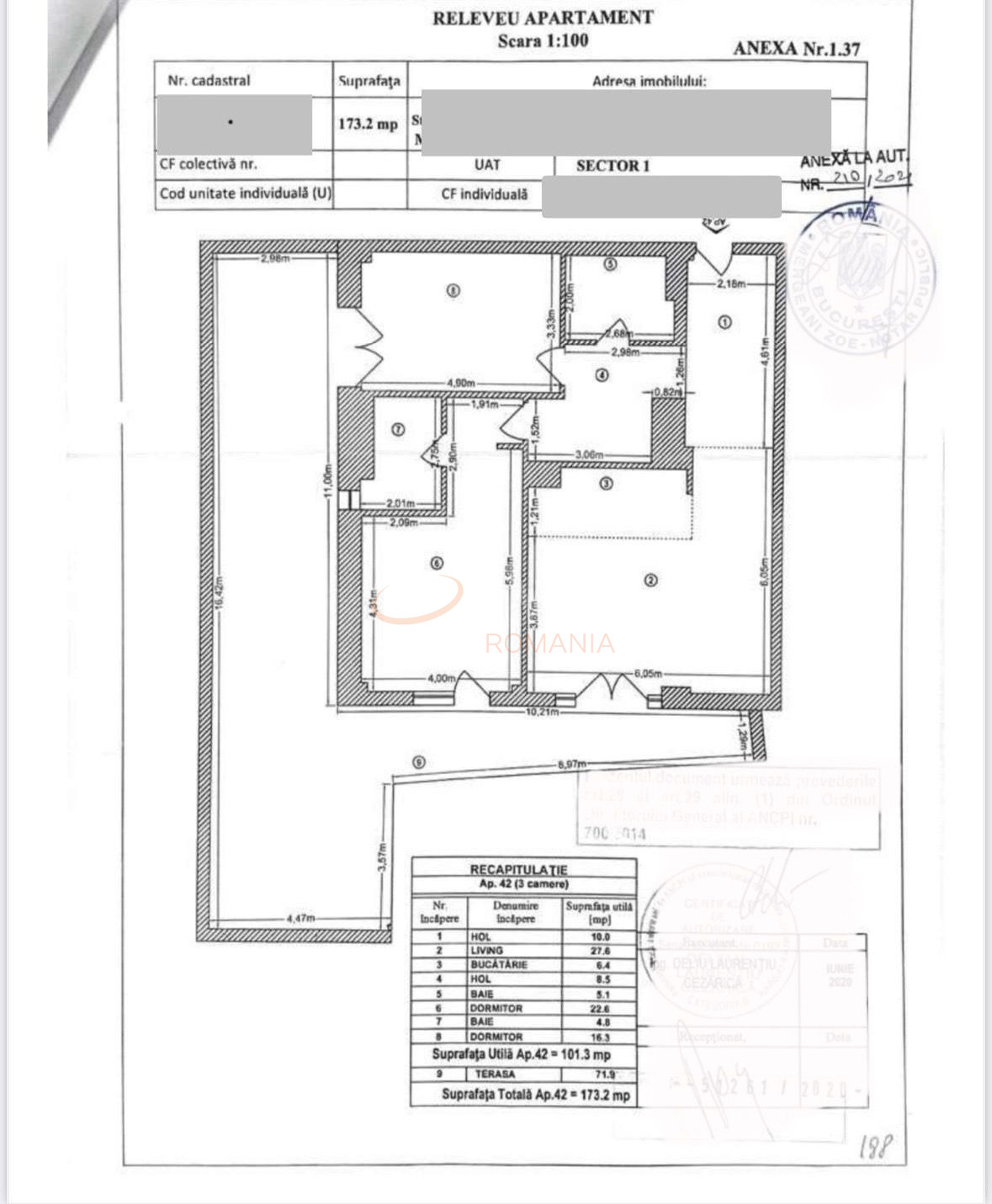 3 camere cu loc parcare subteran inclus Bucuresti/Herastrau