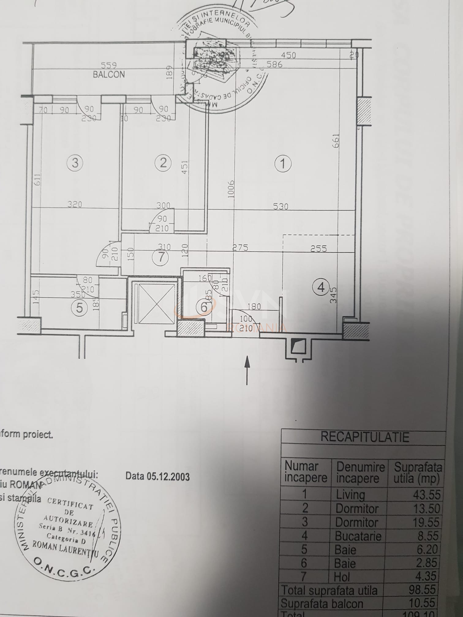 3 camere cu loc parcare subteran inclus Bucuresti/Nordului