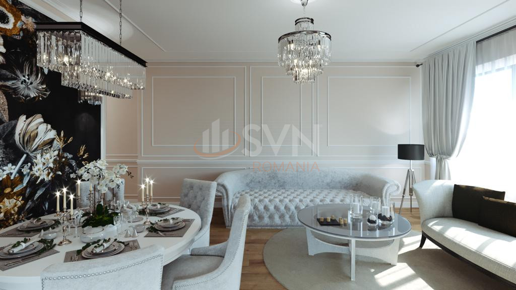 4 camere cu loc parcare exterior inclus Bucuresti/Herastrau