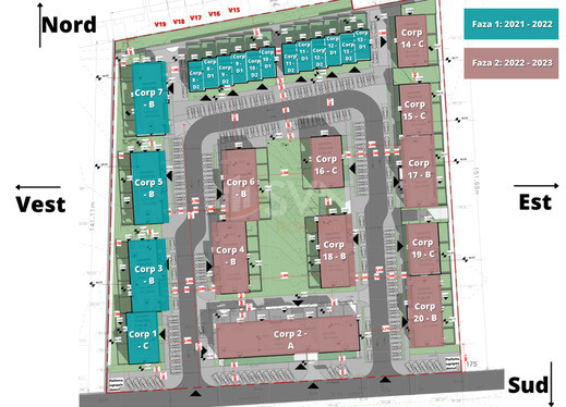 4 camere cu loc parcare exterior inclus Bucuresti/Pipera