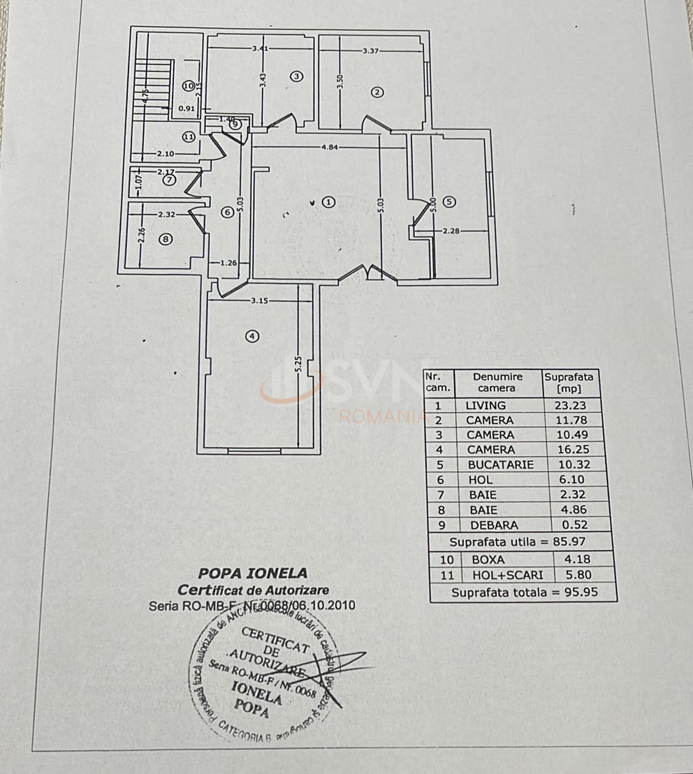 4 camere cu loc parcare exterior inclus Bucuresti/Bucurestii Noi