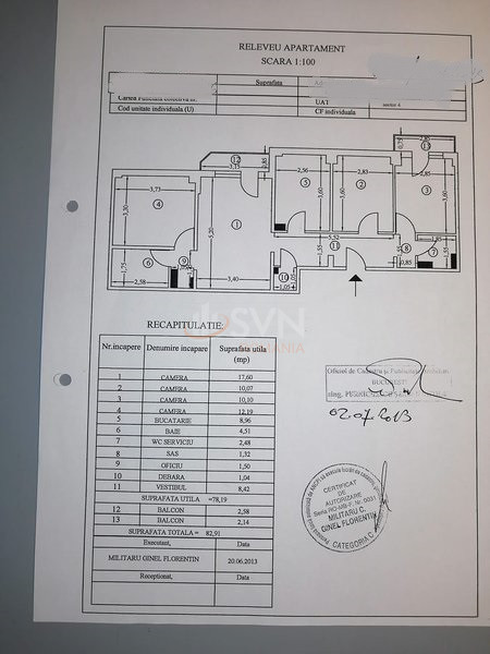 4 camere cu loc parcare exterior inclus Bucuresti/Tineretului
