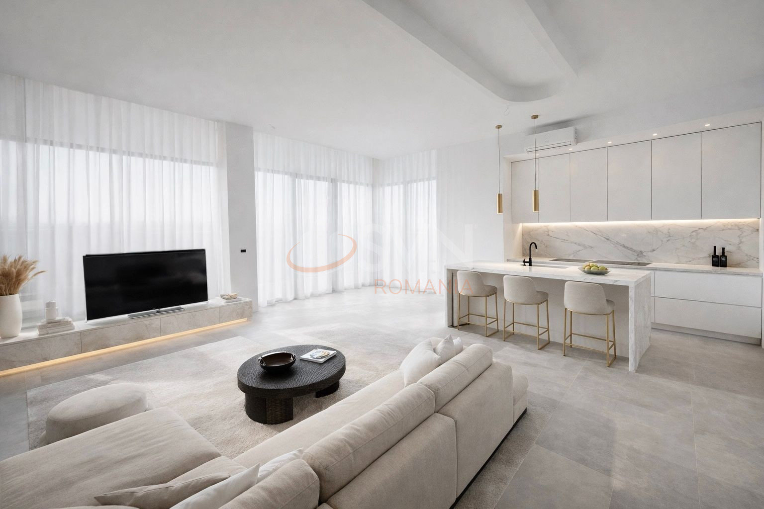 4 camere cu loc parcare exterior inclus Bucuresti/Pipera