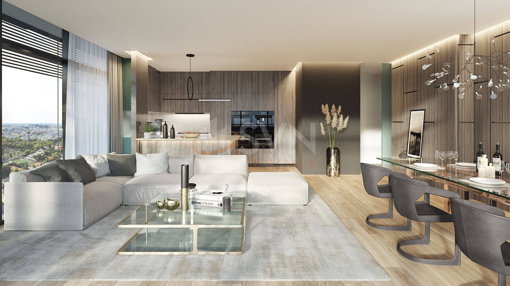 4 camere cu loc parcare exterior inclus Bucuresti/Floreasca