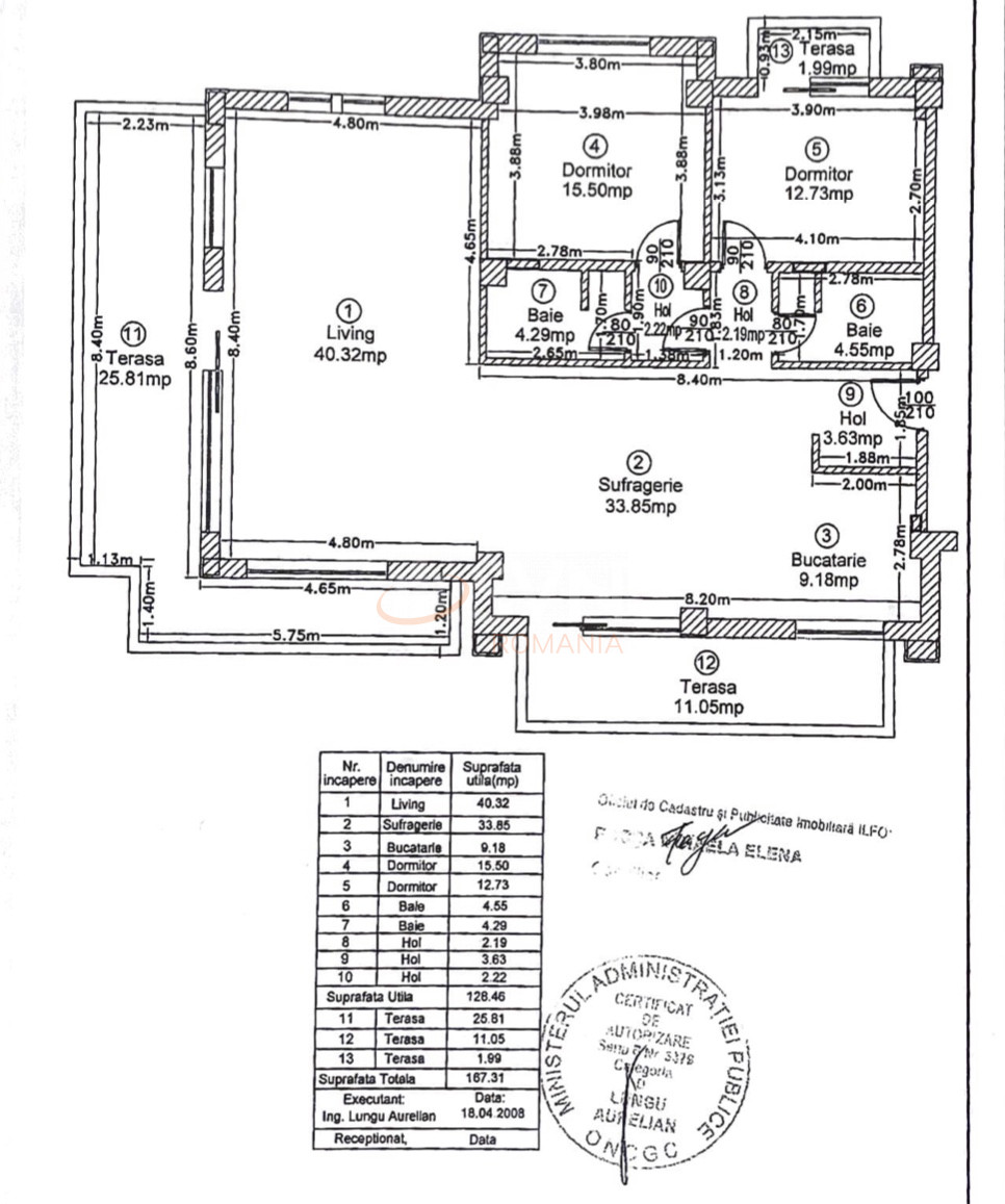 4 camere cu loc parcare subteran inclus Bucuresti/Pipera