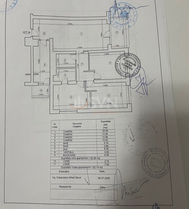 4 camere cu loc parcare subteran inclus Bucuresti/Vitan Mall
