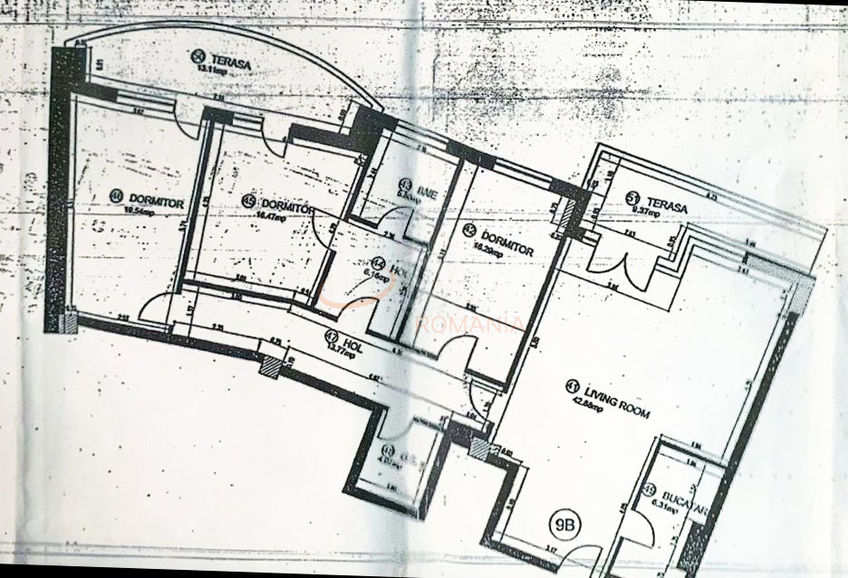 4 camere cu loc parcare subteran inclus Bucuresti/Nordului