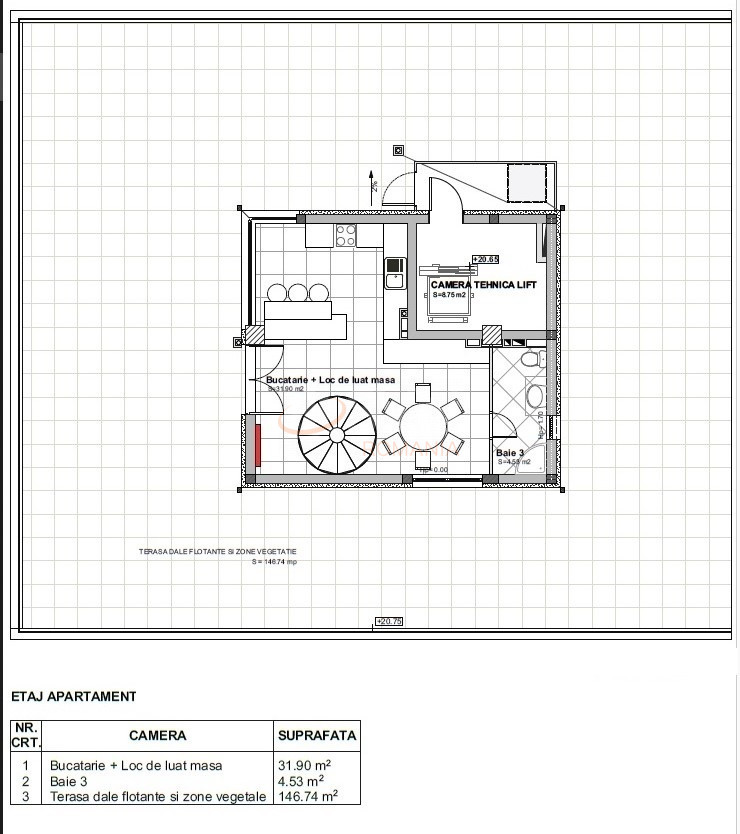 4 camere cu loc parcare subteran inclus Cluj/Buna Ziua